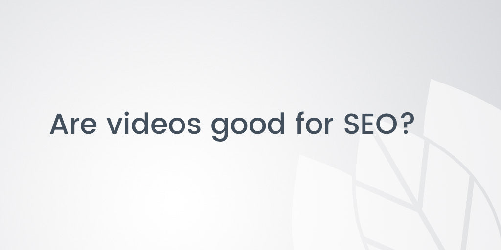 “Are videos good for SEO?”