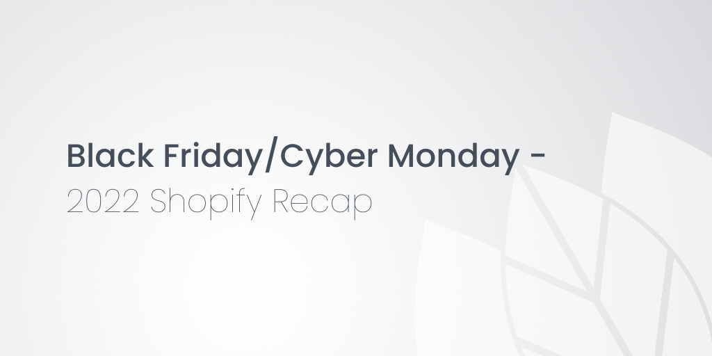Black Friday Cyber Monday Data: The Trends Shaping 2021 - Shopify Canada