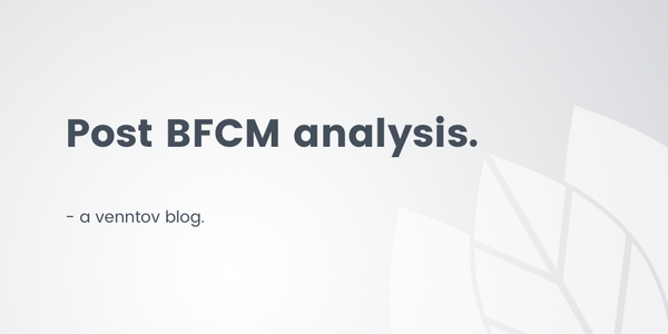 How to make the most of your post-BFCM store data